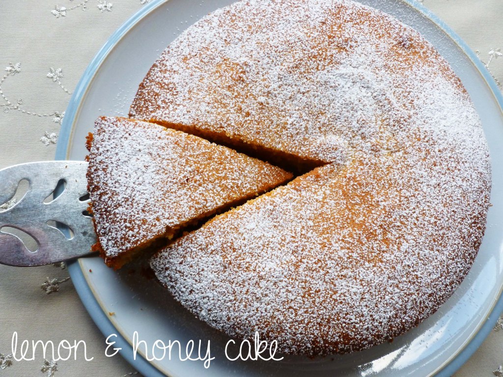 lemon & honey cake