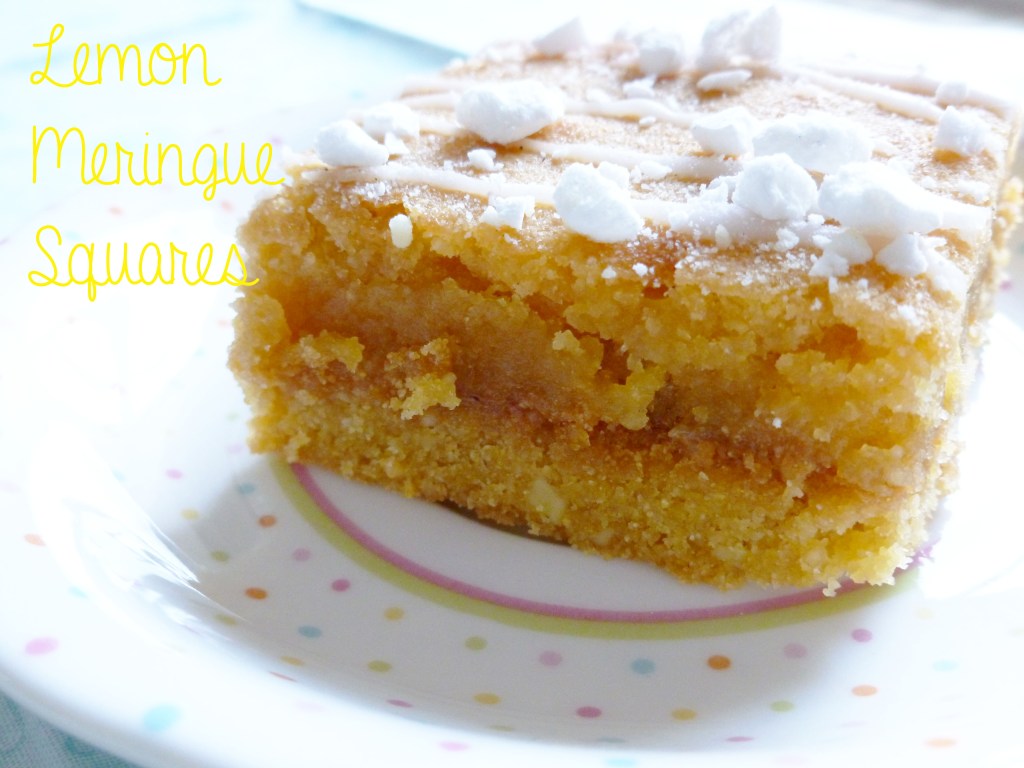 lemon meringue squares