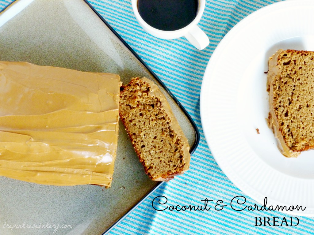 Coconut & Cardamon Bread Main - the pink rose bakery