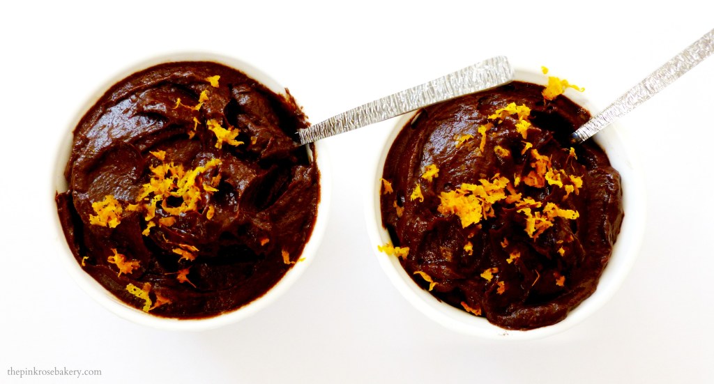 Chocolate Orange Mousse 1 - The Pink Rose Bakery