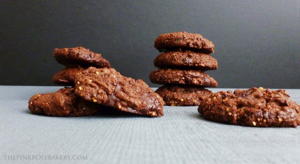 Double Chocolate Cookies 4 - The Pink Rose Bakery