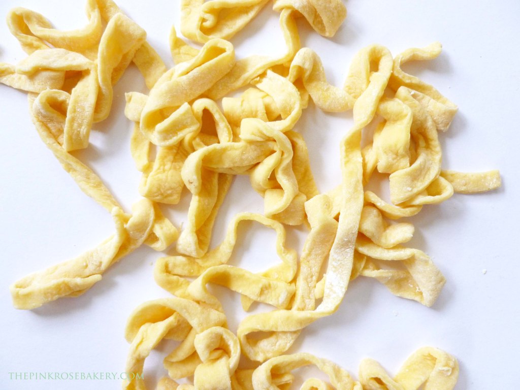 Pasta Making 3 - The Pink Rose Bakery