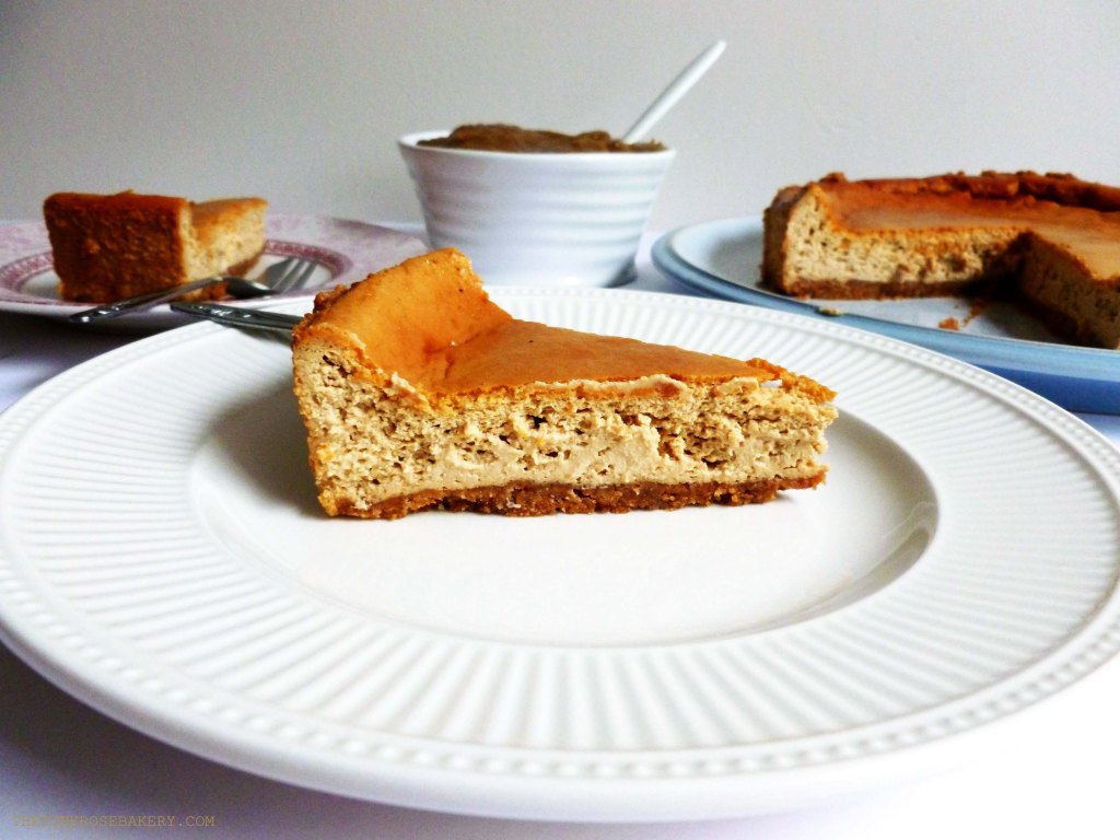 Rhubarb & Vanilla Cheesecake 2 - The Pink Rose Bakery