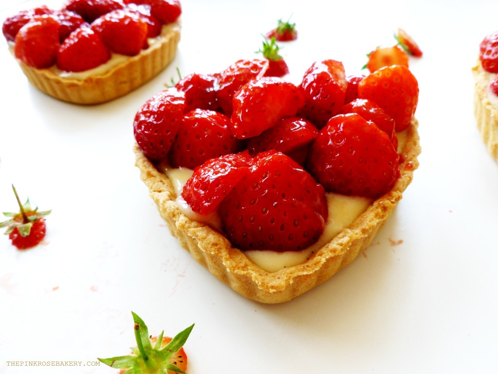 Strawberry Tarts 5 - The Pink Rose Bakery