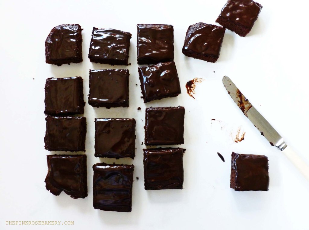Guilt-free Chocolate Brownies 3 - The Pink Rose Bakery