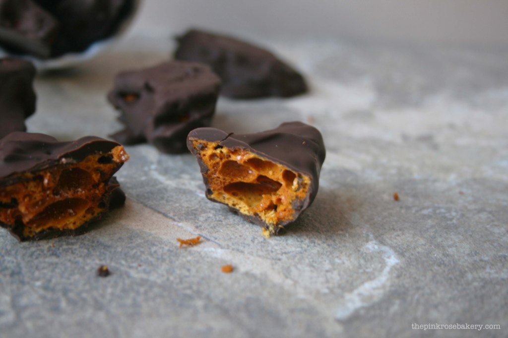 chocolate honeycomb 3 - the pink rose bakery