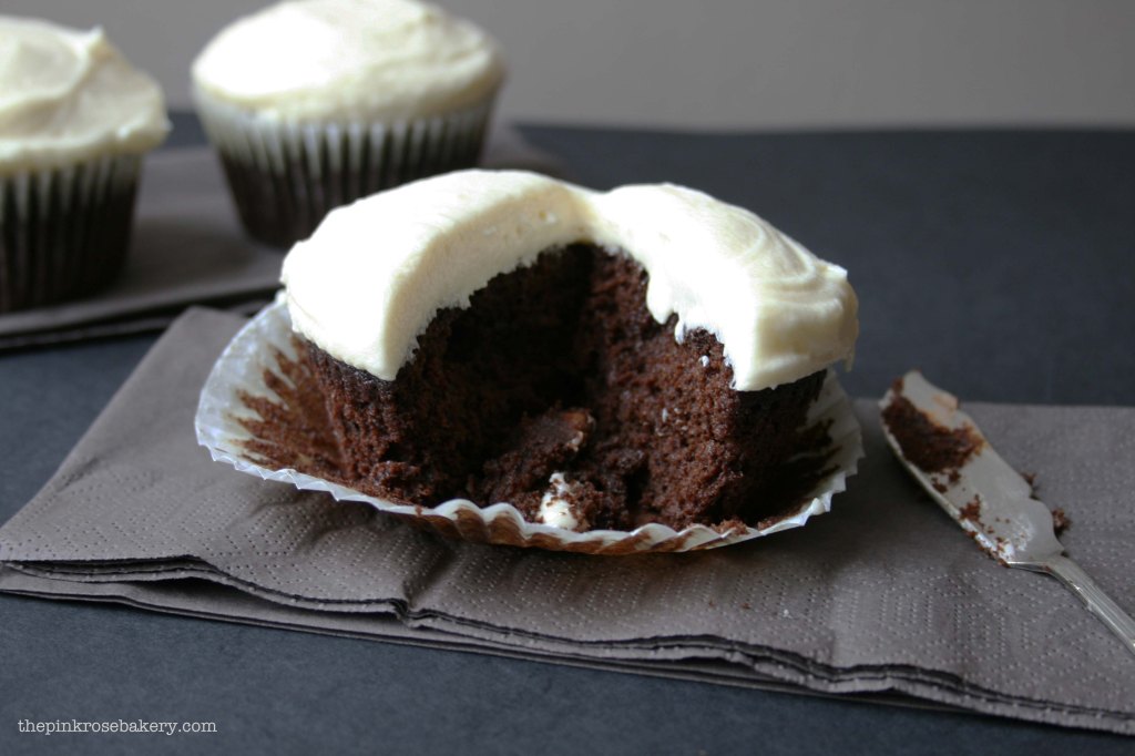 wicked chocolate cupcakes 5 - the pink rose bakery