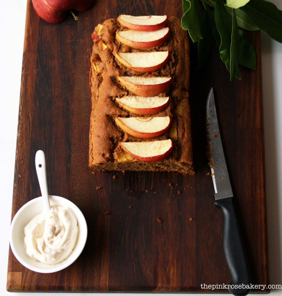 apple cinnamon loaf 3 - the pink rose bakery