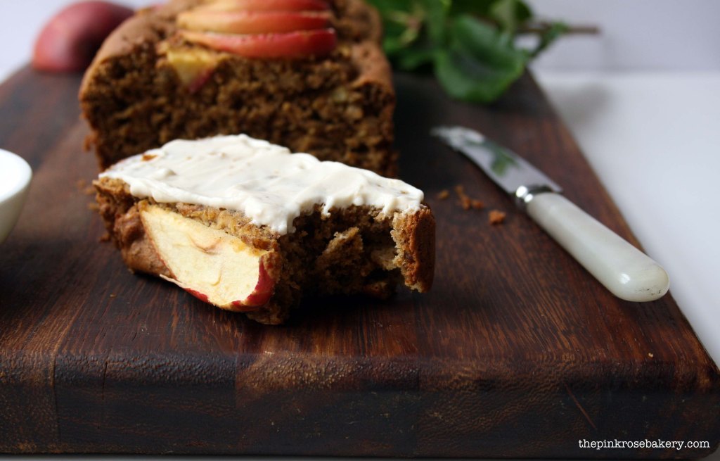 apple cinnamon loaf 4 - the pink rose bakery
