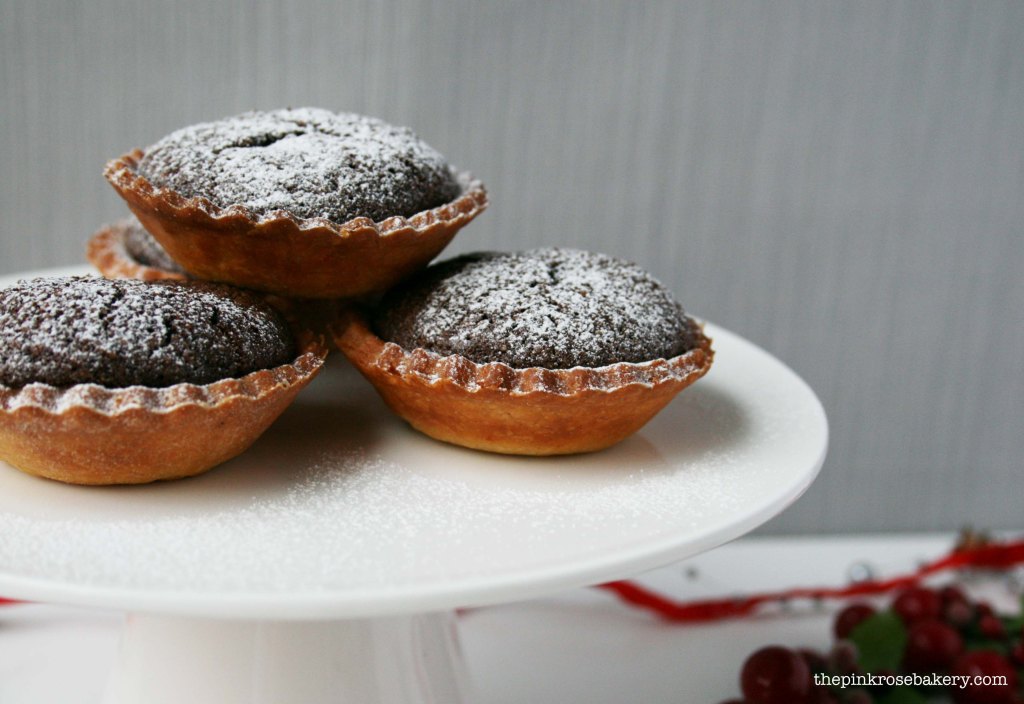 The Pink Rose Bakery | Chocolate Pear Tarts 2