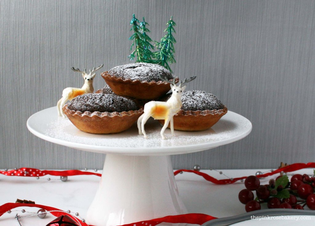 The Pink Rose Bakery | Chocolate Pear Tarts