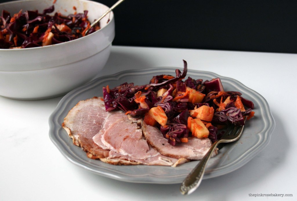 Red Cabbage Salad 2 | The Pink Rose Bakery