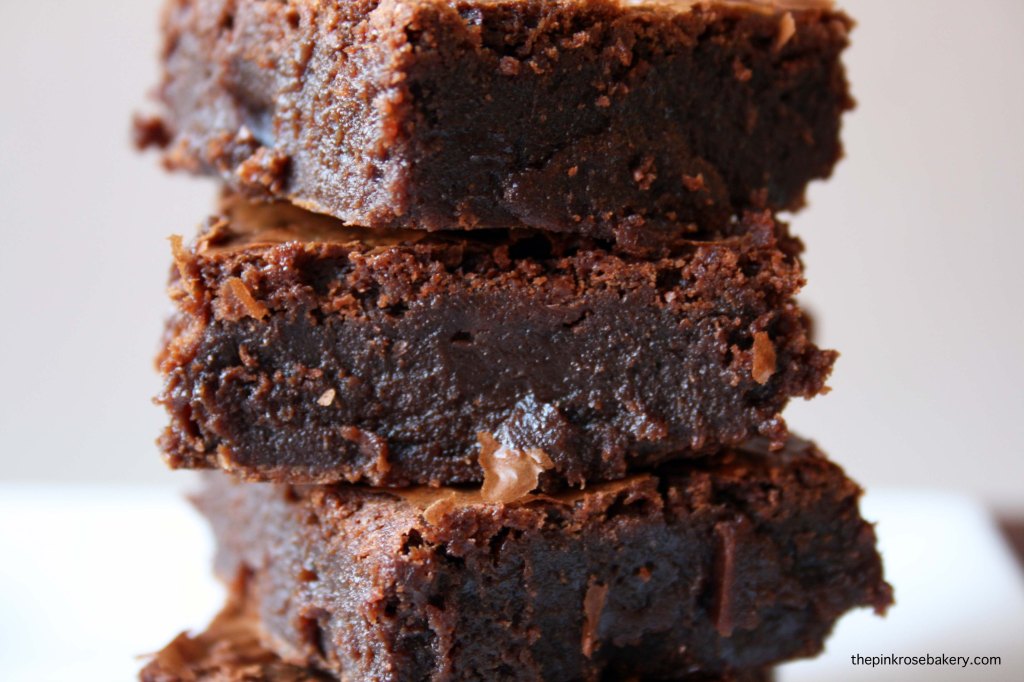 chocolate brownies {gluten free} 3 | the pink rose bakery
