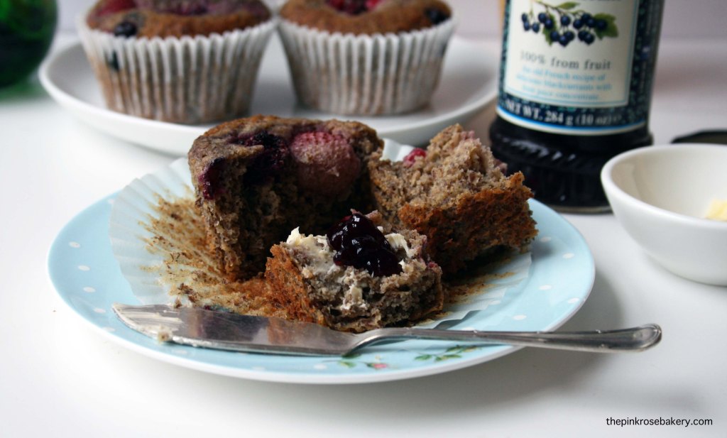 flaxmeal breakfast muffins 1 {gluten free} | the pink rose bakery