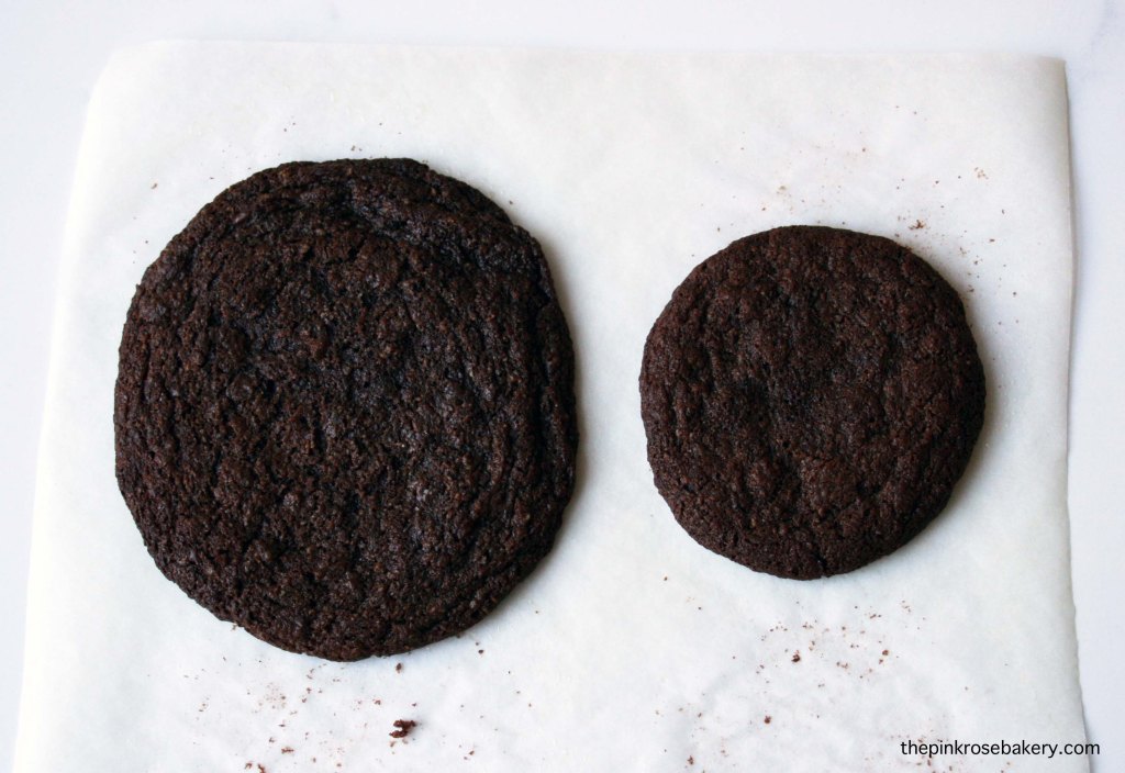 Nutella Cookies {gluten free} little & large | The Pink Rose Bakery