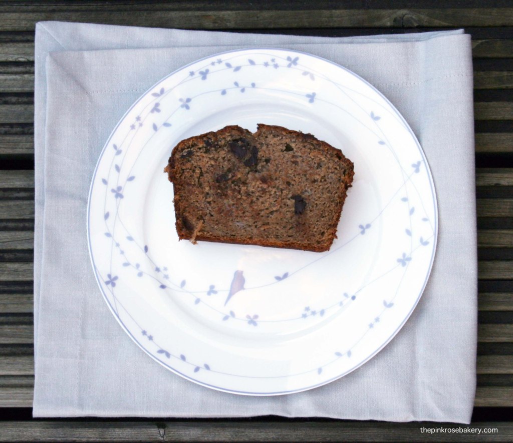 Chocolate Chip Banana Bread {gluten free, dairy free} 3 | The Pink Rose Bakery