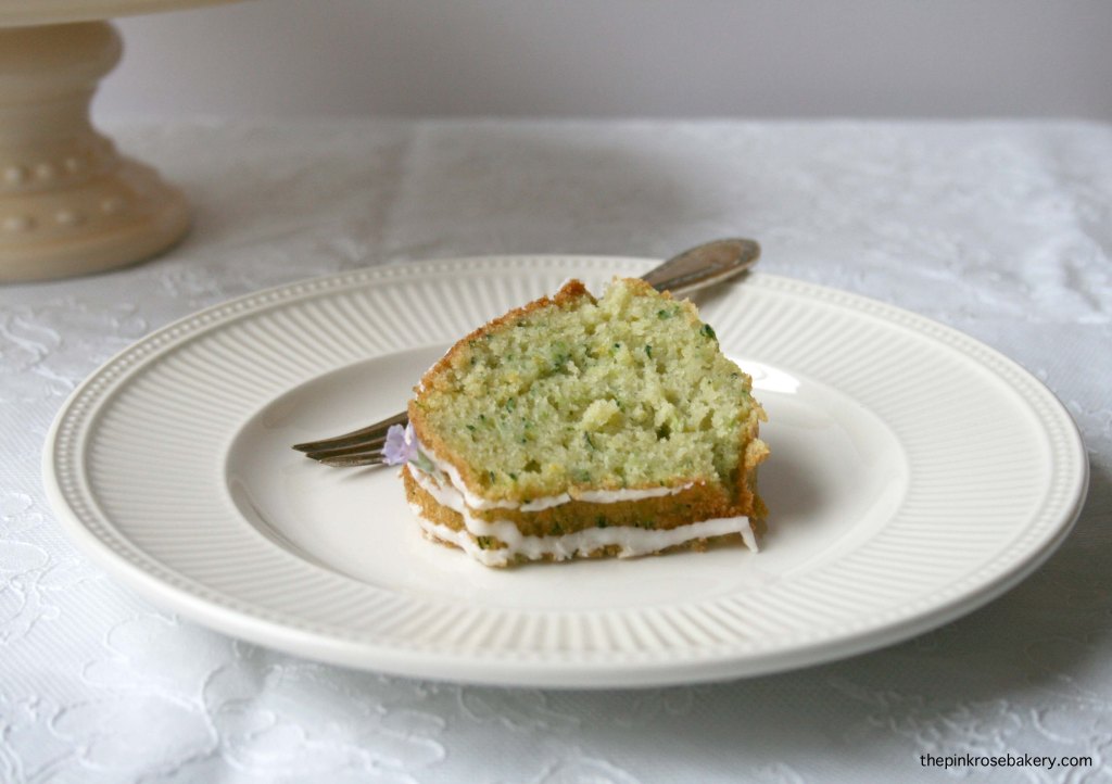 Courgette & Lemon Cake {gluten free & dairy free} 5 | The Pink Rose Bakery