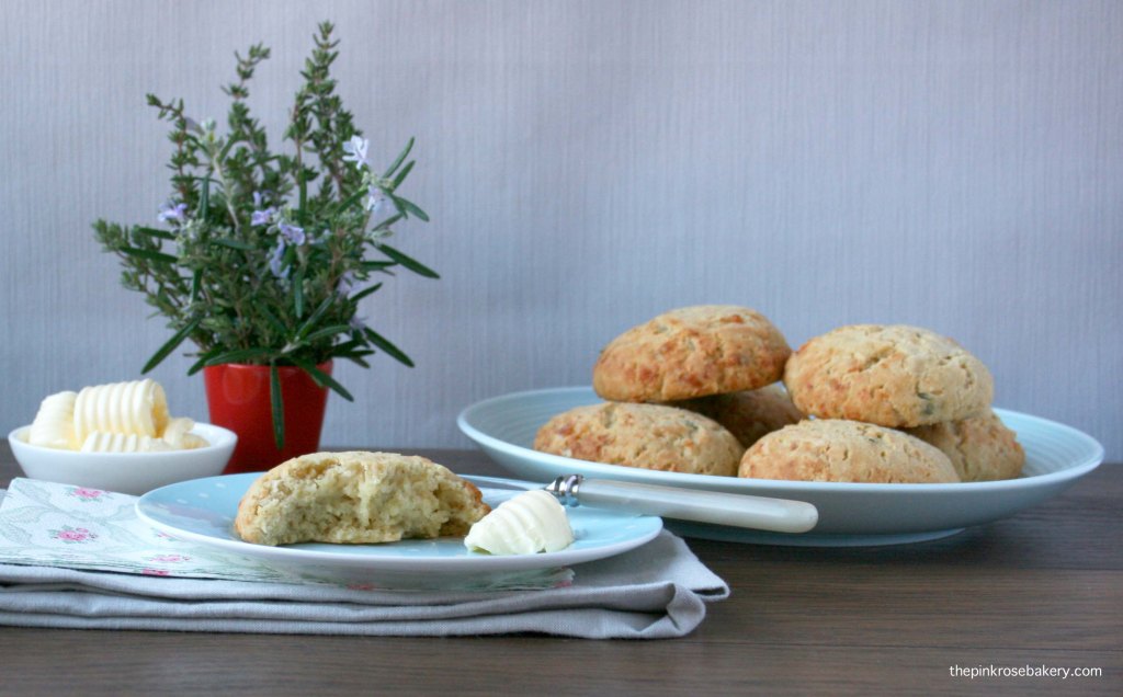 herb & cheese scones 1 {gluten free} | the pink rose bakery