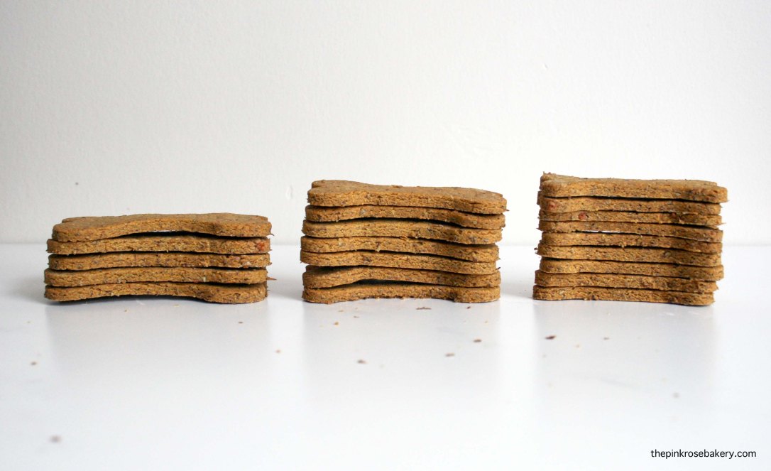 Carrot, Peanut Butter & Cheese Oaty Doggie Biscuits - home-made gluten-free treats for your four legged fur babies | The Pink Rose Bakery