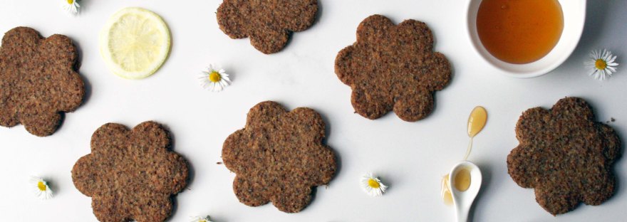 Lemon Flaxmeal Biscuits {gluten-free} | The Pink Rose Bakery