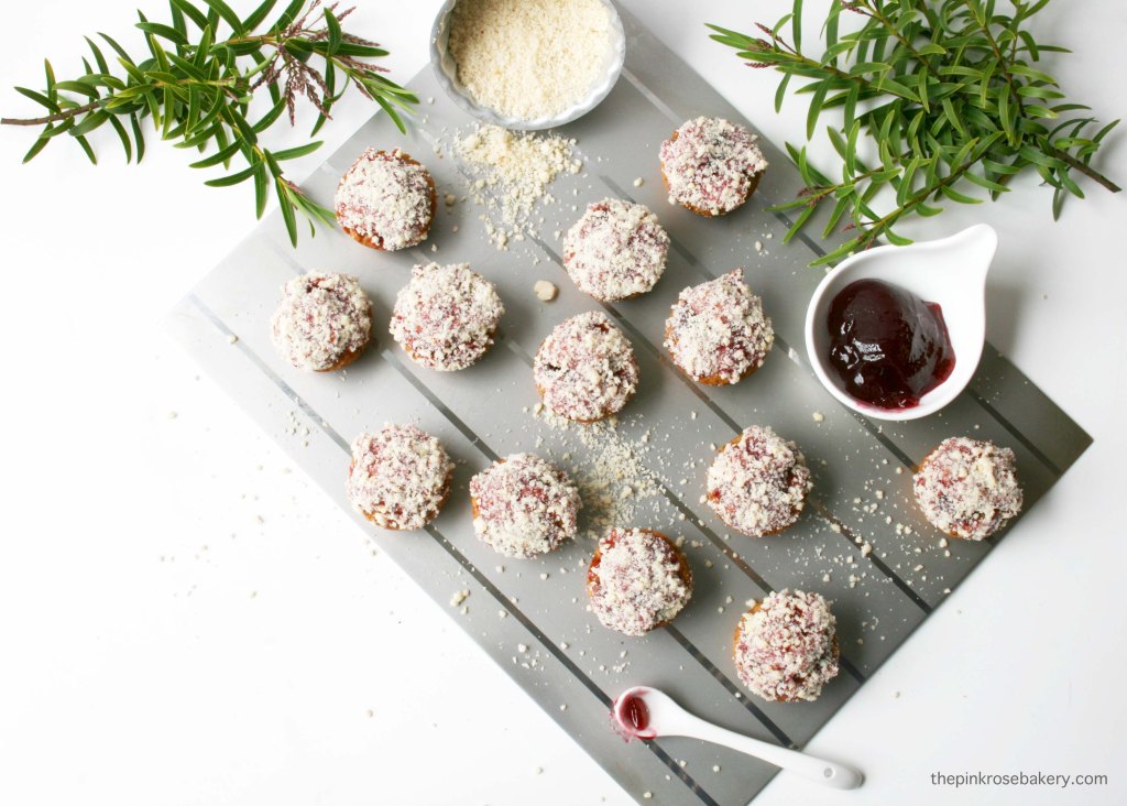 Mini Peanut Butter & Jelly Doughnut Muffins {gluten free & dairy free} | The Pink Rose Bakery
