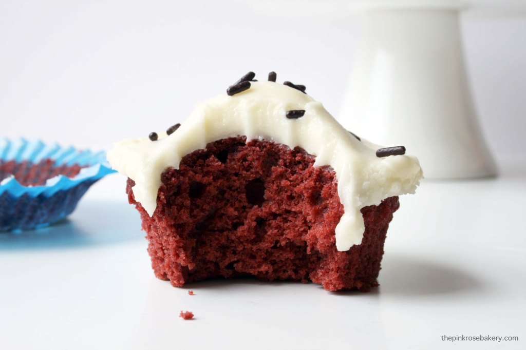 Classic Red Velvet Cupcakes {gluten-free} | The Pink Rose Bakery