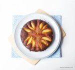 Rhubarb & Nectarine Cake {gluten free and dairy free} | The Pink Rose Bakery