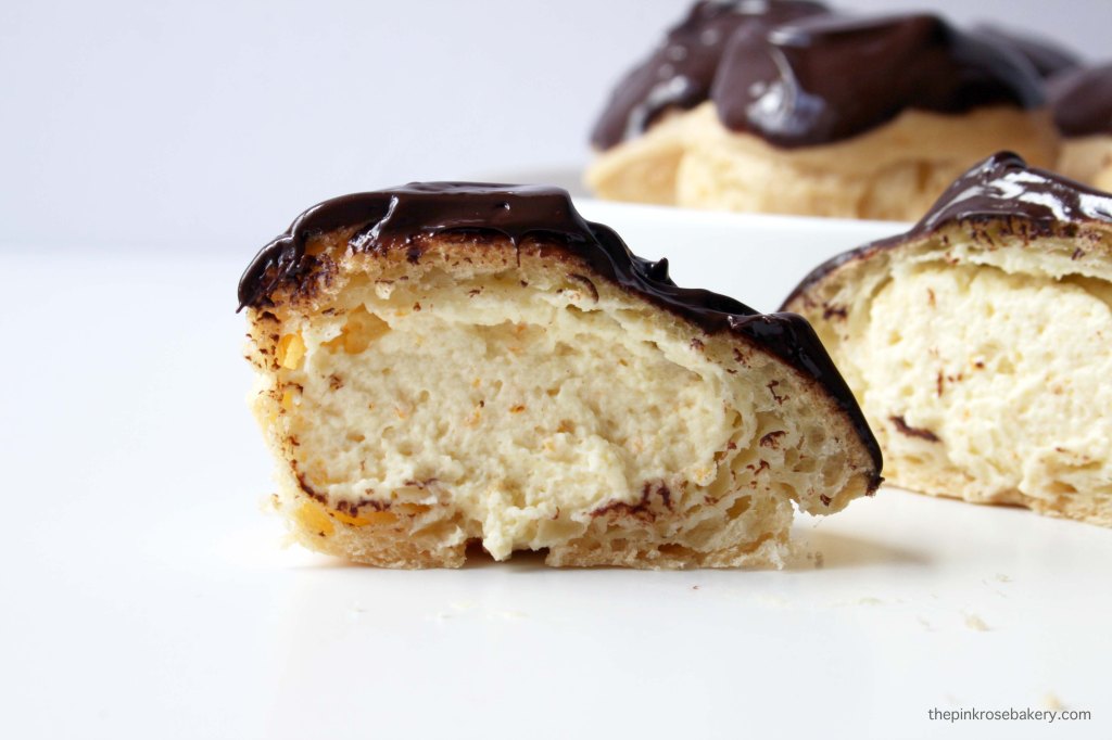 Jaffa Choux Buns {gluten-free} | The Pink Rose Bakery