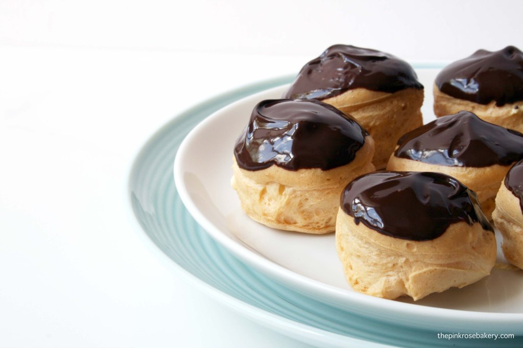 Jaffa Choux Buns {gluten-free} | The Pink Rose Bakery