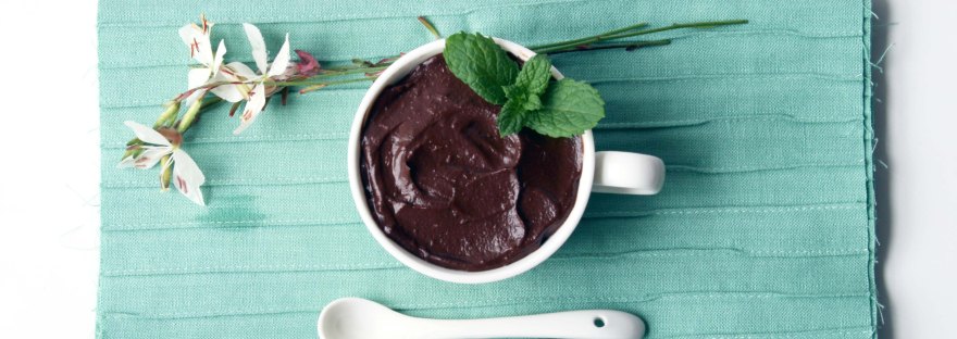 Mint Chocolate Mousse {dairy free & vegan} | The Pink Rose Bakery