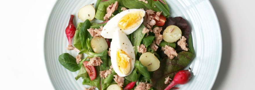 Tuna Niçoise Salad {gluten free & dairy free} | The Pink Rose Bakery
