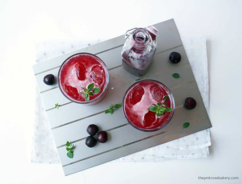 Cherry Vanilla Soda | The Pink Rose Bakery