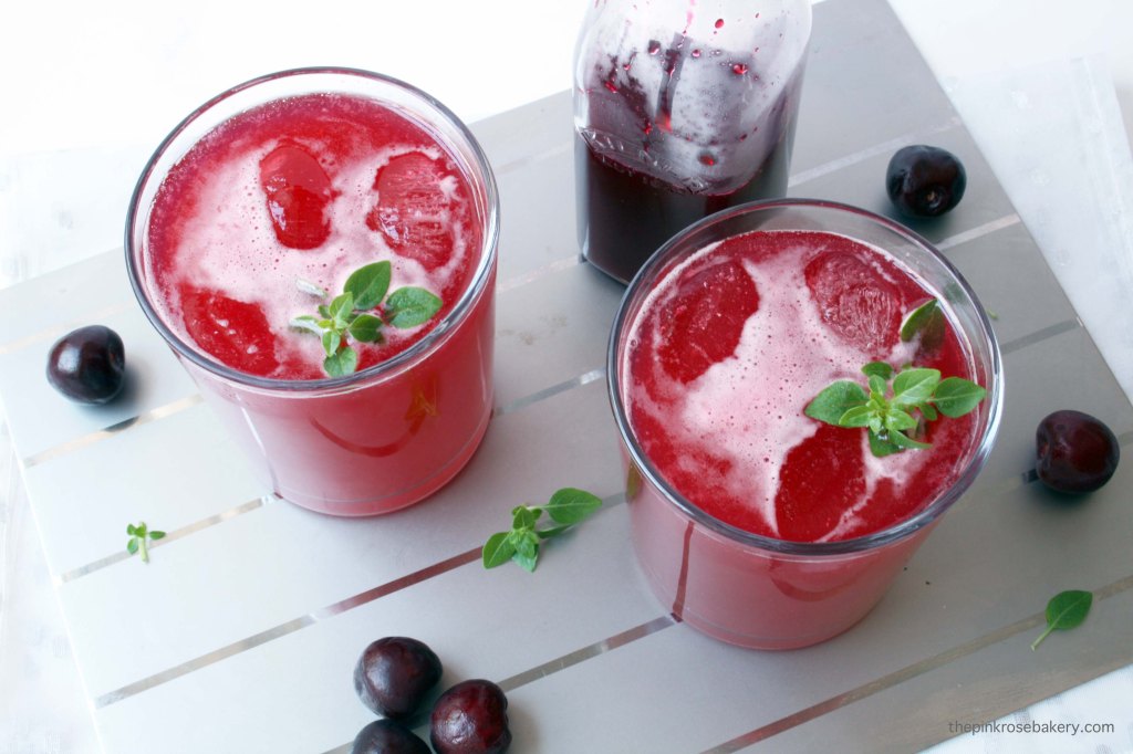 Cherry Vanilla Soda | The Pink Rose Bakery