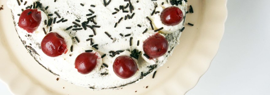 Black Forest Cake {gluten free} | The Pink Rose Bakery