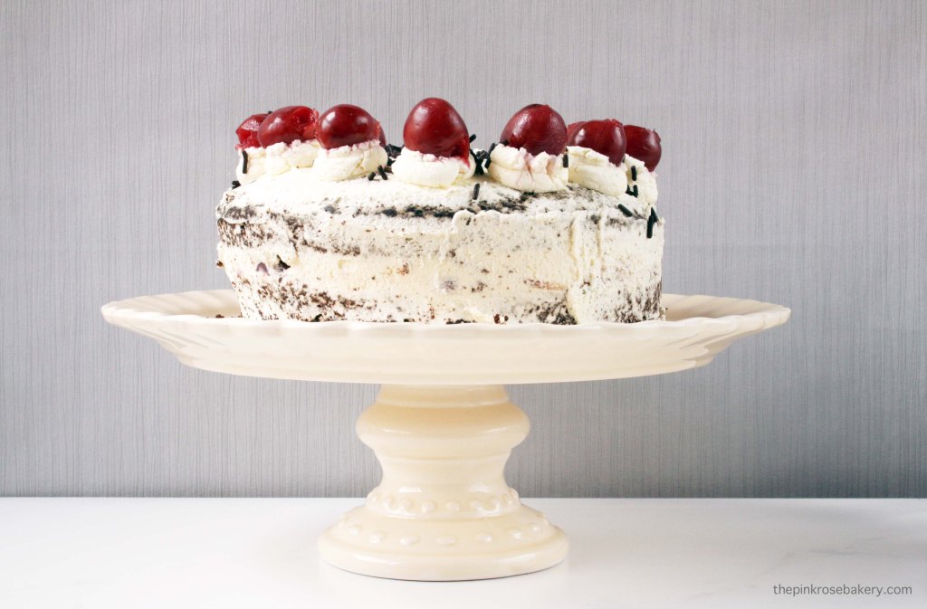 Black Forest Cake {gluten free} | The Pink Rose Bakery