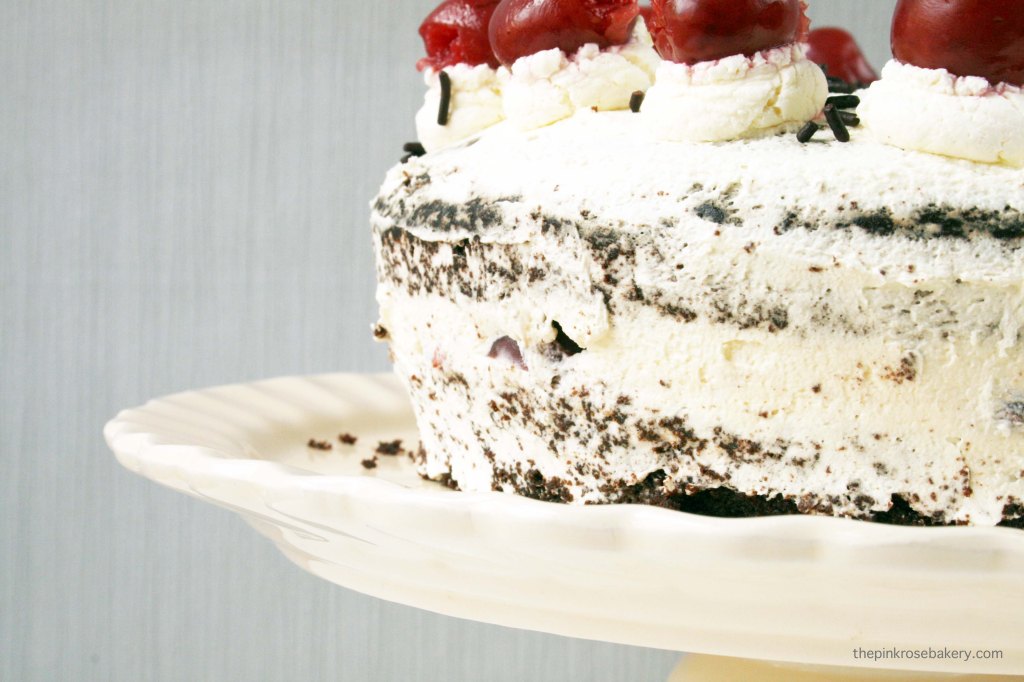 Black Forest Cake {gluten free} | The Pink Rose Bakery