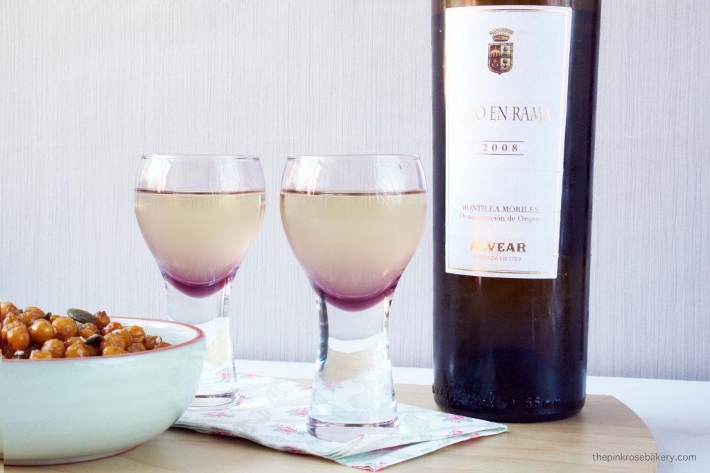 Roasted Chickpeas & Seeds + A Cheeky Tipple! | The Pink Rose Bakery
