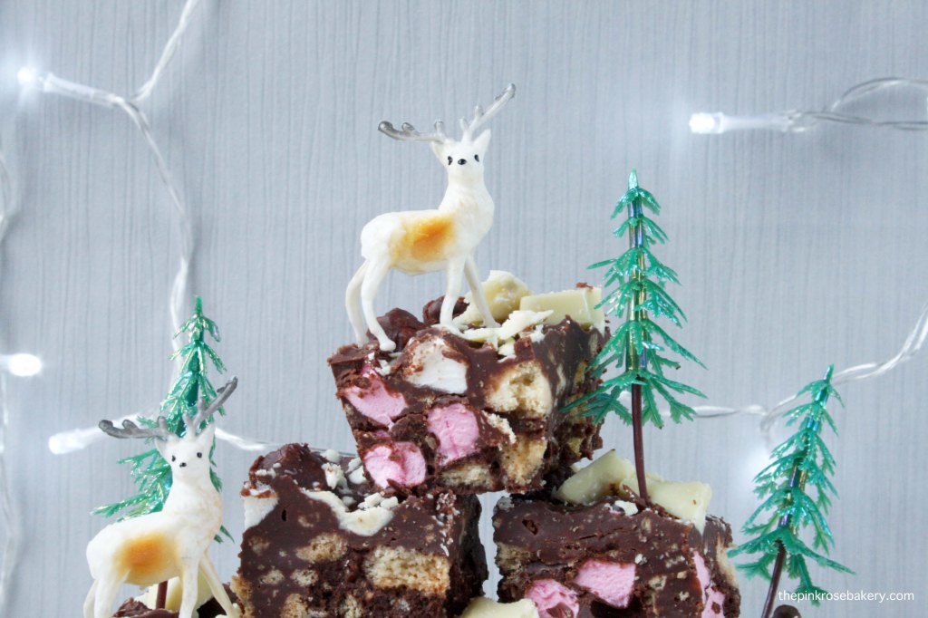 Christmas Rocky Road {gluten free} | The Pink Rose Bakery