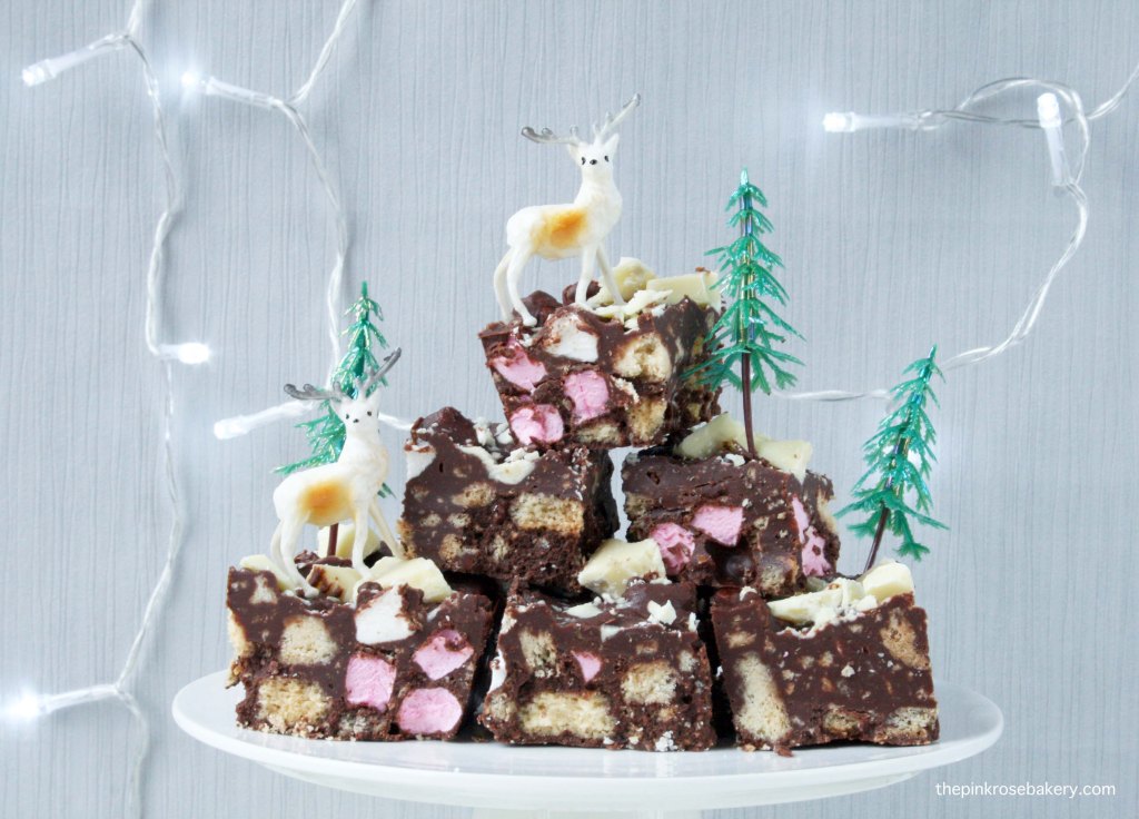 Christmas Rocky Road {gluten free} | The Pink Rose Bakery