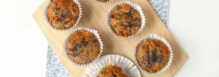 Carrot & Banana Muffins {gluten free, dairy free and grain free} | The Pink Rose Bakery