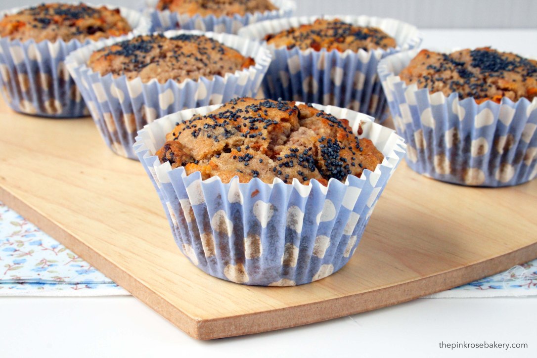 Carrot & Banana Muffins {gluten free, dairy free and grain free} | The Pink Rose Bakery