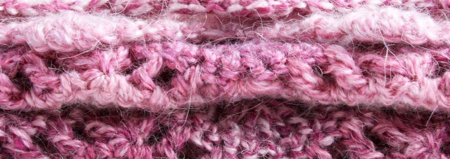 Simple Crochet Scarf | The Pink Rose Bakery