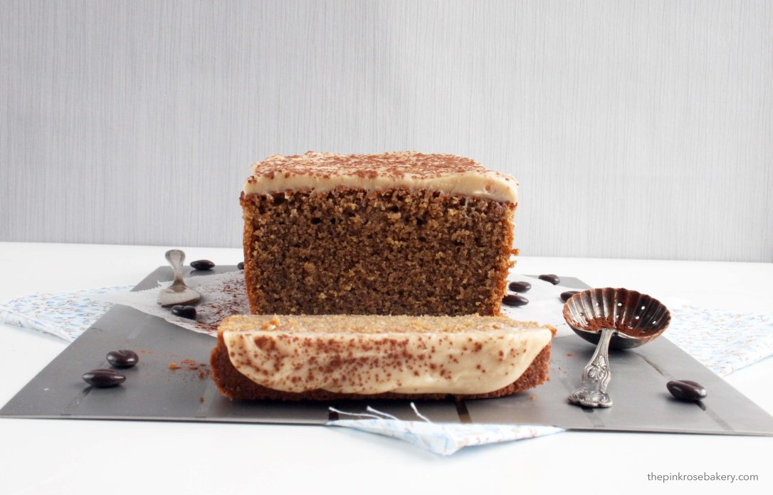 Coffee Loaf Cake {gluten free} | The Pink Rose Bakery