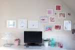 Create a picture wall for free* | The Pink Rose Bakery